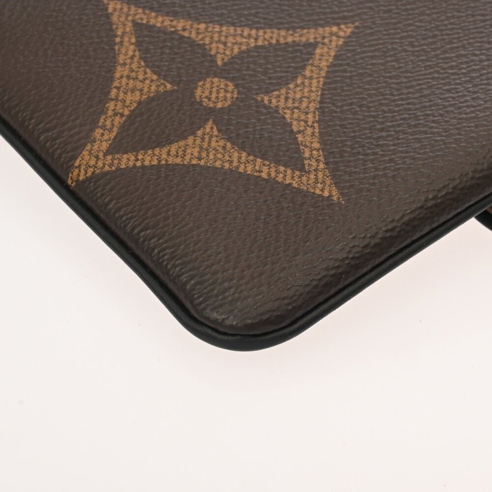 LOUIS VUITTON Brown Monogram Canvas Pochette Pouch - Picture 7 of 11